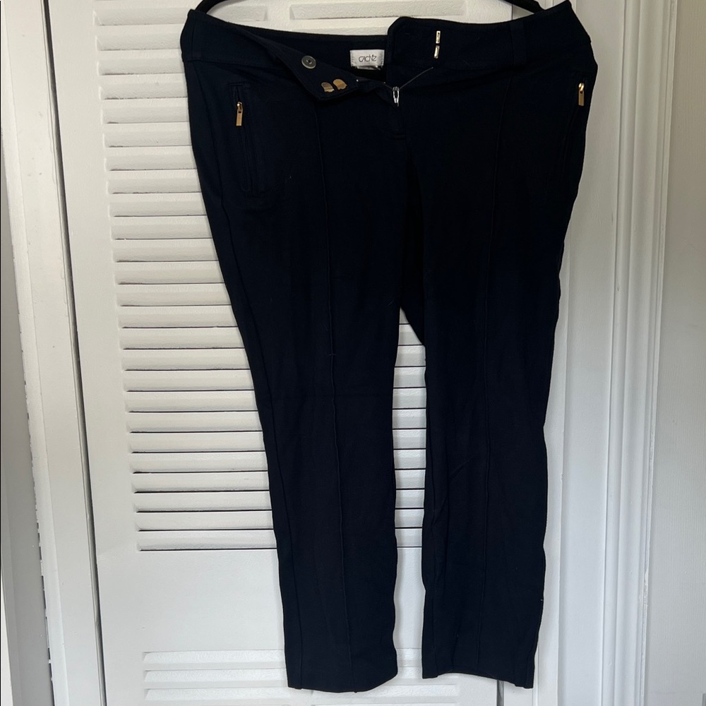 Cache navy blue pants